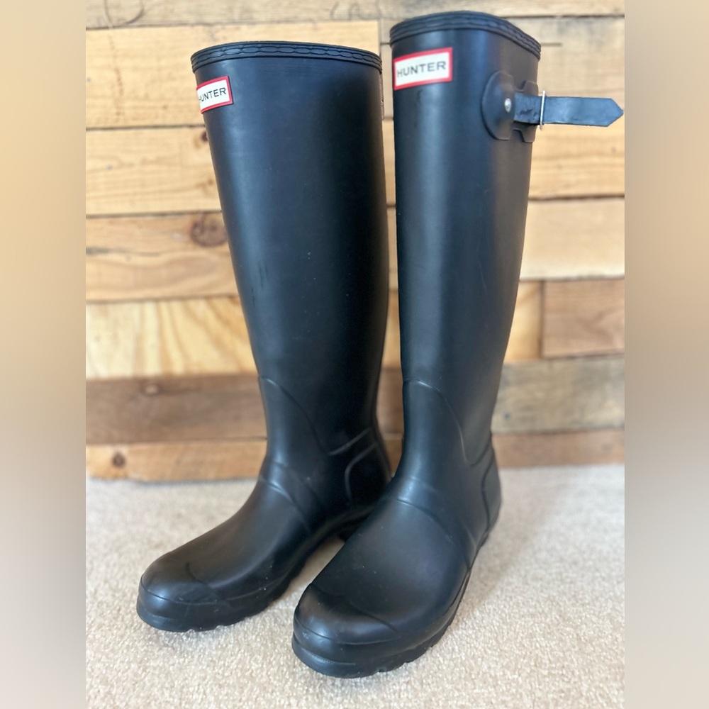 Hunter traditional tall wellies | women’s size 8